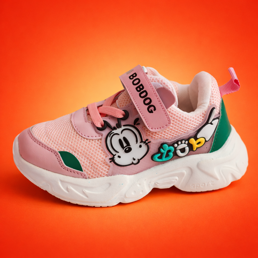کفش بچه گانه 04 مدل bob dog  صورتی سایز 26