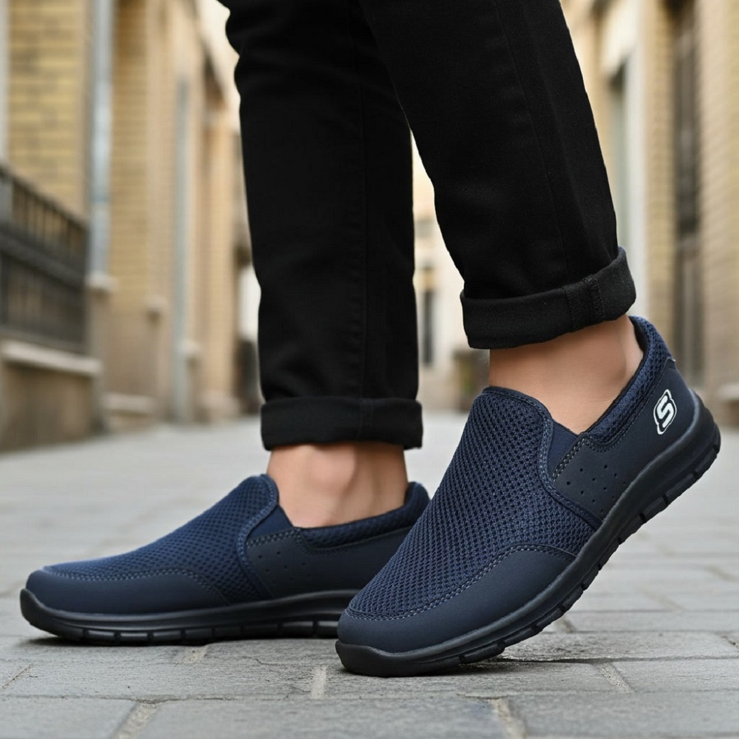 کفش باربد 01 مدل آراز سرمه ای سایز 44