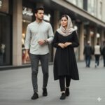 کفش اسپرت باربد مدل بندی مشکی مردانه و زنانه