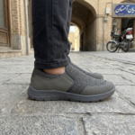 کفش کلاسیک باربد مدل آراز طوسی